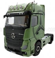 MERCEDES ACTROS 2 1863 GIGASPACE 4x2 MIRRORCAM TRACTOR TRUCK 2-AS 2018 - OLIVE GROEN