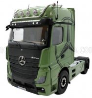 MERCEDES ACTROS 2 1863 GIGASPACE 4x2 MIRRORCAM TRACTOR TRUCK 2-ASSI 2018 - OLIVE VERT