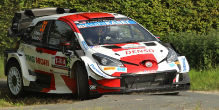 Toyota Yaris WRC, No.33, Rally Ypres, E.Evans/S.Ma