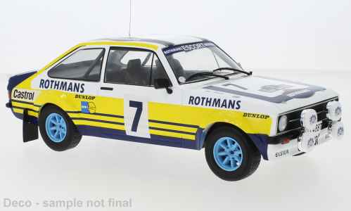 Ford Escort MK II RS 1800, No.7, Rallye Acropolis,