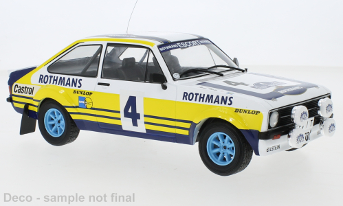 Ford Escort MK II RS 1800, No.4, Rallye Acropolis,