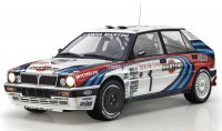 LANCIA - DELTA HF INTEGRALE MARTINI 16V N 1 RALLY MONTECARLO 1990 M.BIASION - T.SIVIERO + DELTA HF INTEGRALE 16V MARTINI N 7 WINNER RALLY MONTECARLO 1990 D.AURIOL - B.OCCELLI