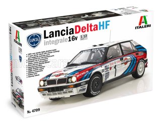 Lancia Delta HF Integrale 16V Rally Monte Carlo 1990 1/12 Italeri