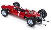 FERRARI - F1 158 SCUDERIA FERRARI N 7 WINNER NURBURGRING GP JOHN SURTEES 1964 WORLD CHAMPION - CON VETRINA - MET SHOWCASE