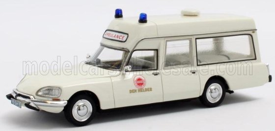 CITROEN - DS21 VISSER DEN HELDER NETHERLANDS AMBULANCE 1975 - BLANC