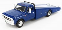 CHEVROLET - C-30 TRUCK RAMP CAR TRANSPORTER 1967 - BLEU