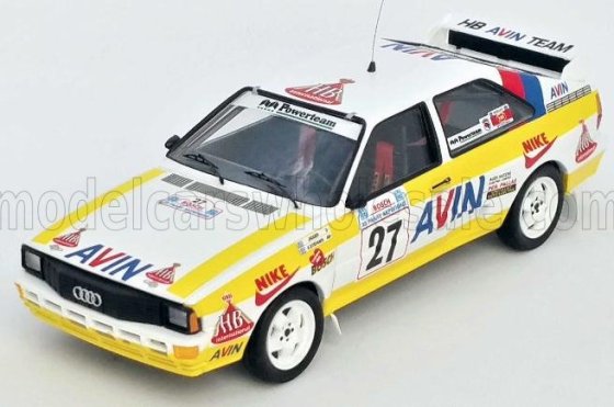 AUDI - QUATTRO N 27 RALLY ACROPOLIS 1986 JIGGER - S.KONSTANTINOS