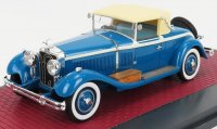 ISOTTA FRASCHINI - 8A SS CABRIOLET CLOSED CASTAGNA 1930 - BLEU BEIGE