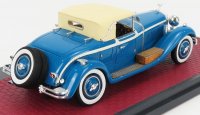 ISOTTA FRASCHINI - 8A SS CABRIOLET CLOSED CASTAGNA 1930 - BLEU BEIGE