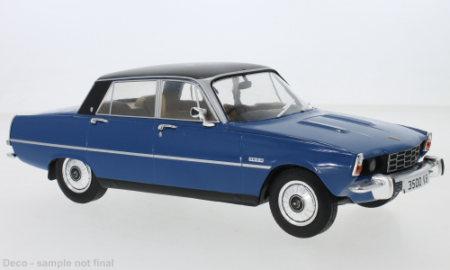 Rover 3500 (P6), blauw /  mat - zwart , 1974