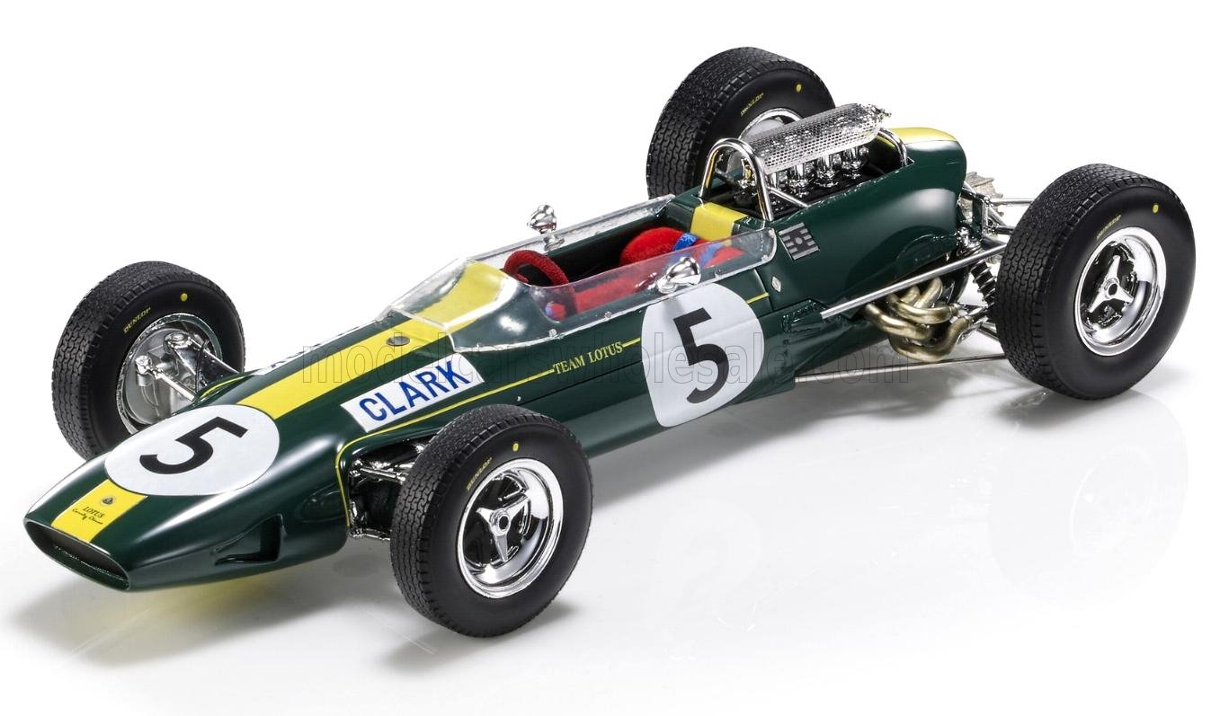 F1 33 LOTUS-CLIMAX TEAM N 5 WINNER BRITISH GP JIM 