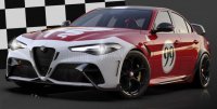 ALFA ROMEO - GIULIA GTAm N 99 RACING 2020 - ALFA ROUGE / BLANC