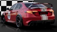 ALFA ROMEO - GIULIA GTAm N 99 RACING 2020 - ALFA ROUGE / BLANC