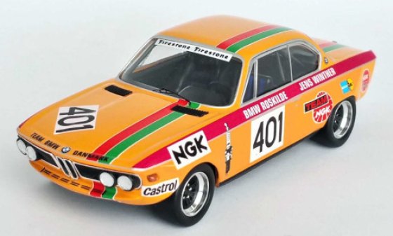 BMW 2800 CS, No.401, Roskilde Ring, J.Winther, 1972