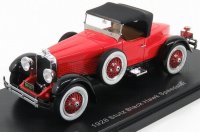 STUTZ - BLACK HAWK SPEEDSTER CLOSED 1928 - ROOD ZWART