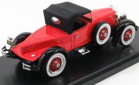 STUTZ - BLACK HAWK SPEEDSTER CLOSED 1928 - ROOD ZWART