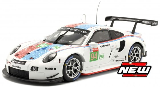Porsche 911 (991) RSR #94 MULLER/JAMINET/OLSEN 24H LE MANS 2019