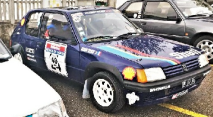 Peugeot 205 Rallye pts Tour de Corse 1990