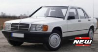 Mercedes 190E 1984 , 6 ouverts , blanc