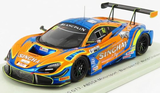 McLaren 720S GT3 ABSSA Motorsport 2019 1/43 Spark