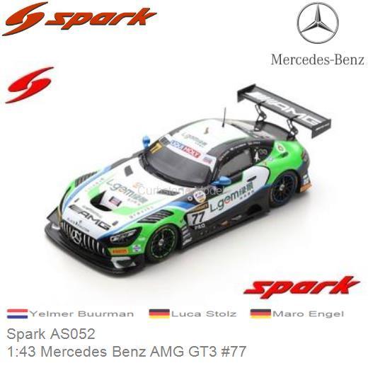 MERCEDES AMG GT3 CRAFT-BAMBOO 5TH 12H BATHURST 202