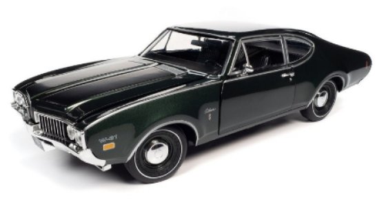Oldsmobile Cutlass W-31 Post Coupe (MCACN), 1969, groen