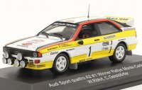 AUDI - SPORT QUATTRO A2 AUDI SPORT TEAM N 1 WINNER RALLY MONTECARLO 1984 W.ROHRL - C.GEISTDORFER