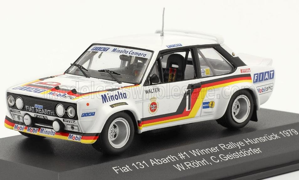 FIAT - 131 ABARTH N 1 WINNER RALLY HUNSRUCK 1979 W