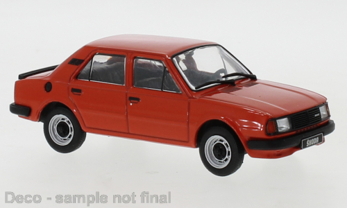 Skoda 120L, rood, 1983
