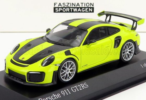 PORSCHE - 911 991-2 GT2 RS WEISSACH PACKAGE COUPE 2018 - ACID VERT