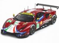 Ferrari 488 GTE EVO 24h Le Mans 2018 Af Cors nr71, s.bird-m-molina-d.rigon.