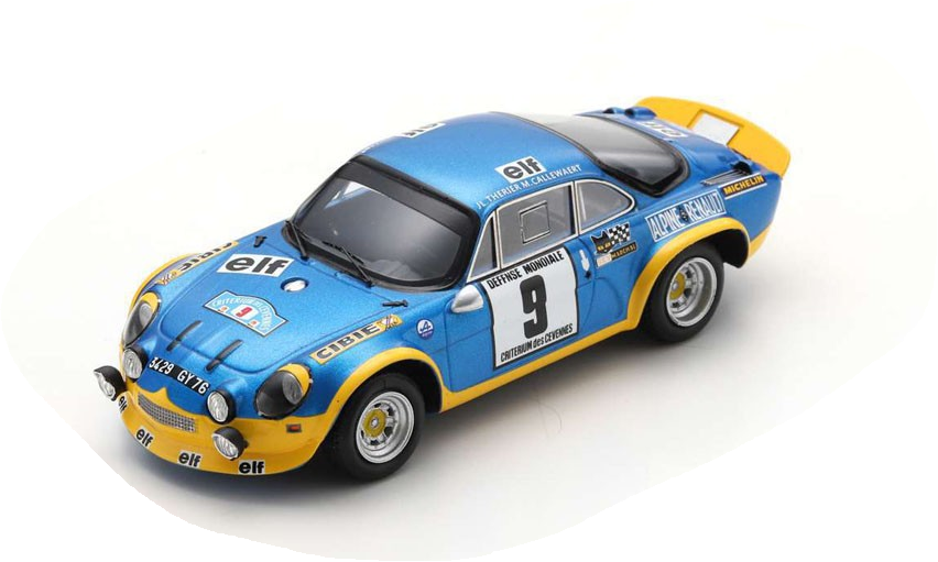 "ALPINE A110 TURBO N°9 WINNER CRITÉRIUM DES CÉV