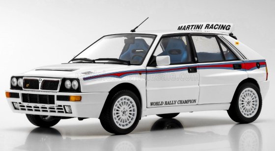 LANCIA - DELTA HF INTEGRALE MARTINI 6 1992 - BLANC