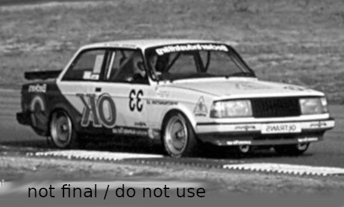 Volvo 240 Turbo, No.33, OK, ETCC, Zolder, P-G.Ande