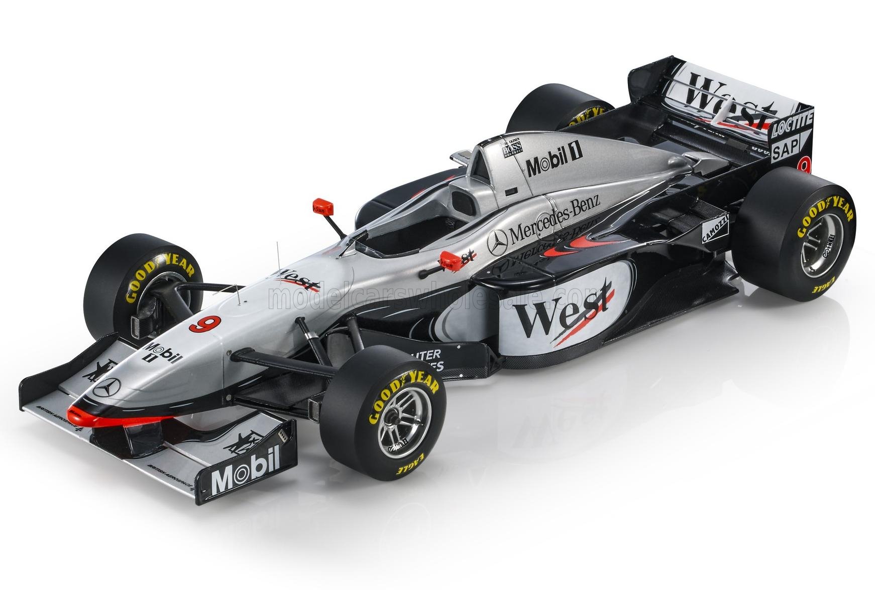 McLAREN - F1 MP4/12 MERCEDES N 9 WINNER EUROPEAN G