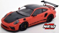 Porsche 911 (991.2) GT3 RS - WEISSACH PACKAGE W/ BLACK WHEELS 2019, Rouge / Noir