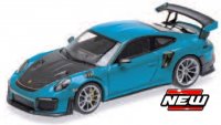 Porsche 911 (991.2) GT2 RS -W BLACK WHEELS 2018, bleu noir