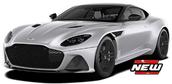 Aston Martin DBS SUPERLEGGERA 2022 zilver