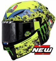 AGV HELM VALENTINO ROSSI MOTOGP MISANO RACE 2 2021 1/8