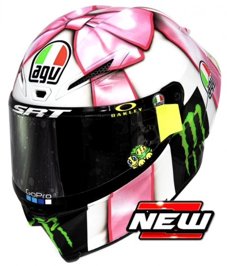 AGV HELM VALENTINO ROSSI MOTOGP MISANO RACE 1 2021