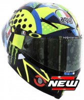 AGV HELM #46 VALENTINO ROSSI - WINTER TEST QATAR 2021