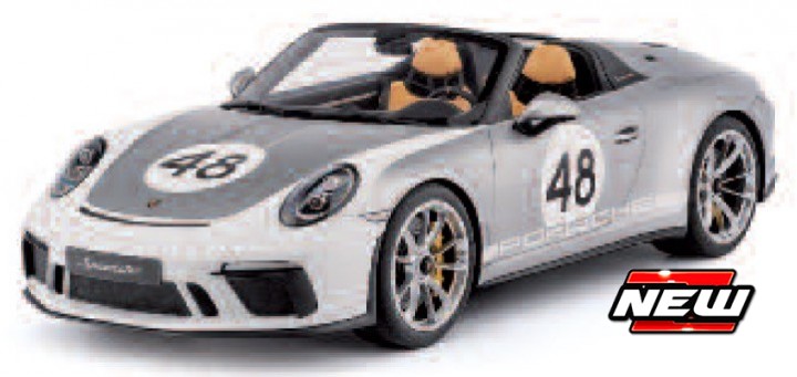 PORSCHE 911 (991) SPEEDSTER - 2019 - SILVER (HERIT