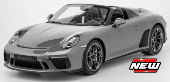 PORSCHE 911 (991) SPEEDSTER - 2019 - DONKER ROOD METALLIC