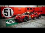 Ferrari 488 GTE LMGTE Team AF Corse Wint Le Mans 2
