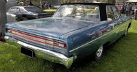 DODGE - PHOENIX 4-DOOR SEDAN 1968 - LICHT BLAUW / ZWART