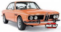 BMW 3.0 CS 1968, orange