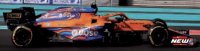 MCLAREN F1 TEAM MCL35M #3 DANIEL RICCIARDO - ABU DHABI GP 2021, orange bleu noir