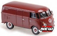 VW T1 KASTENWAGEN 1963, rouge foncé