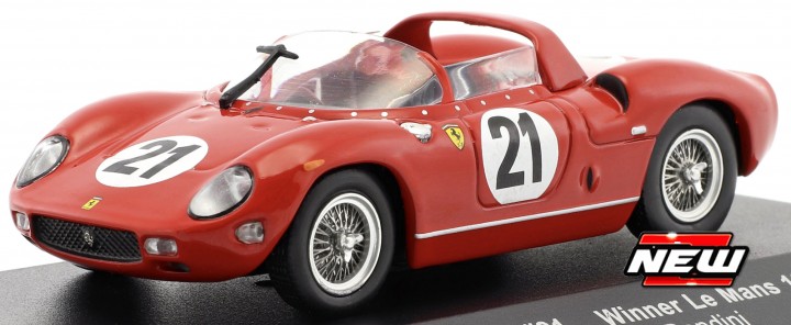 FERRARI 250P #21 SCARFIOTTI/BANDINI WINNER 24H LE 