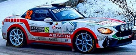 FIAT - 124 RALLY RGT N 52 RALLY MONTECARLO 2022 RBBIN - F.GRIMALDI